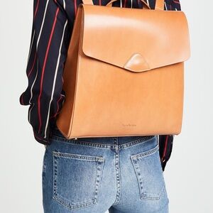 VereVerto Macta Leather Backpack in Honey